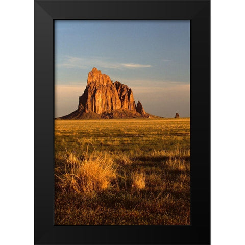 Ship Rock V Black Modern Wood Framed Art Print by Leahy, Ike