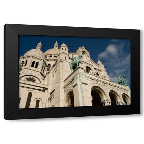 Sacred Heart I Black Modern Wood Framed Art Print with Double Matting by Love, Maureen