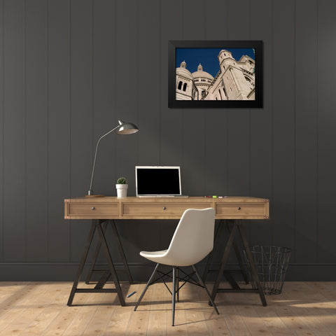 Sacred Heart II Black Modern Wood Framed Art Print by Love, Maureen