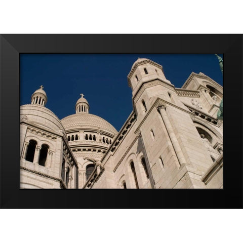 Sacred Heart II Black Modern Wood Framed Art Print by Love, Maureen