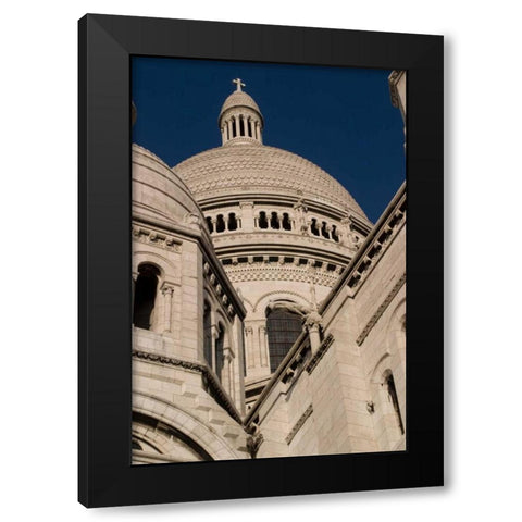 Sacred Heart III Black Modern Wood Framed Art Print with Double Matting by Love, Maureen