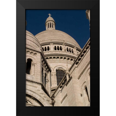 Sacred Heart III Black Modern Wood Framed Art Print by Love, Maureen