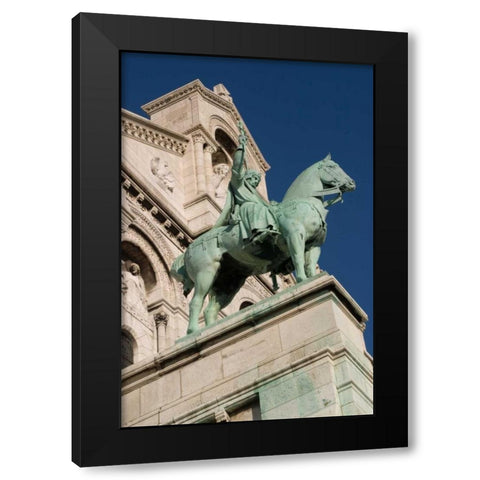 Sacred Heart IV Black Modern Wood Framed Art Print by Love, Maureen