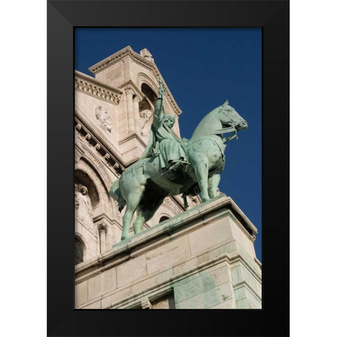 Sacred Heart IV Black Modern Wood Framed Art Print by Love, Maureen