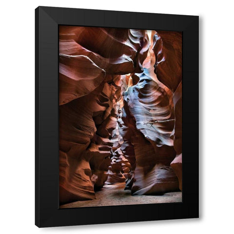 Upper Antelope III Black Modern Wood Framed Art Print with Double Matting by Malvin, Larry