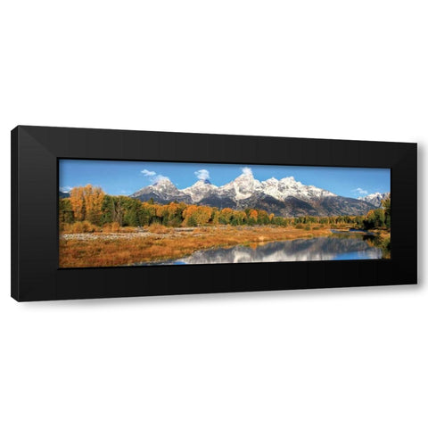 Schwabacher Panorama I Black Modern Wood Framed Art Print by Malvin, Larry