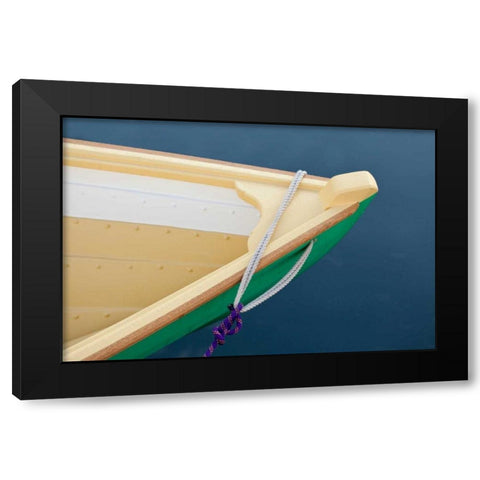 Wooden Boat Fest I Black Modern Wood Framed Art Print by Mahan, Kathy