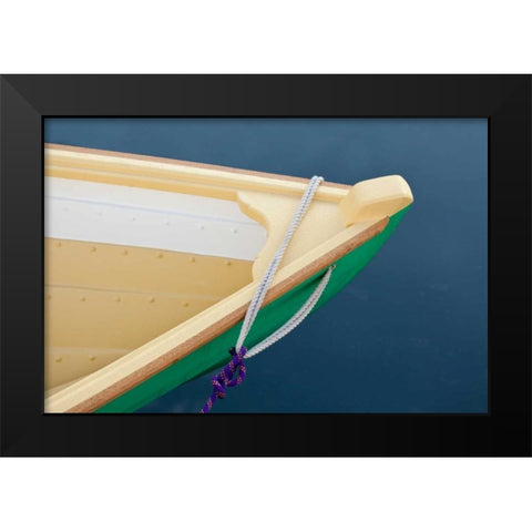 Wooden Boat Fest I Black Modern Wood Framed Art Print by Mahan, Kathy