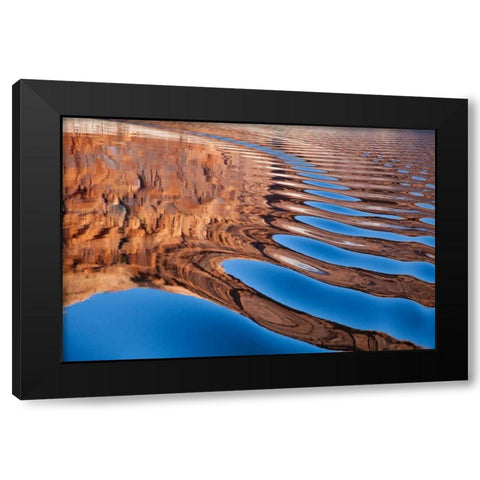 Lake Powell I Black Modern Wood Framed Art Print with Double Matting by Mahan, Kathy