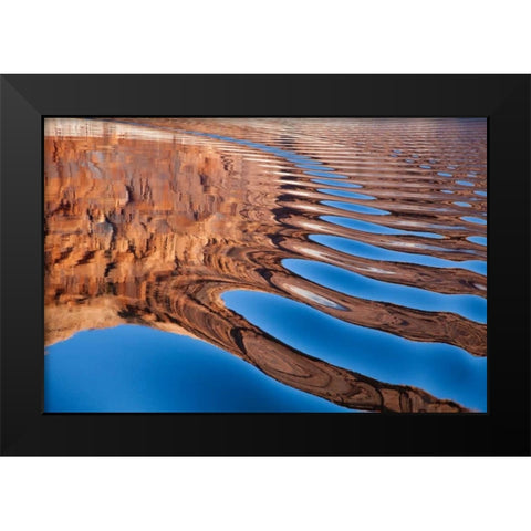 Lake Powell I Black Modern Wood Framed Art Print by Mahan, Kathy