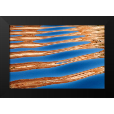 Lake Powell II Black Modern Wood Framed Art Print by Mahan, Kathy