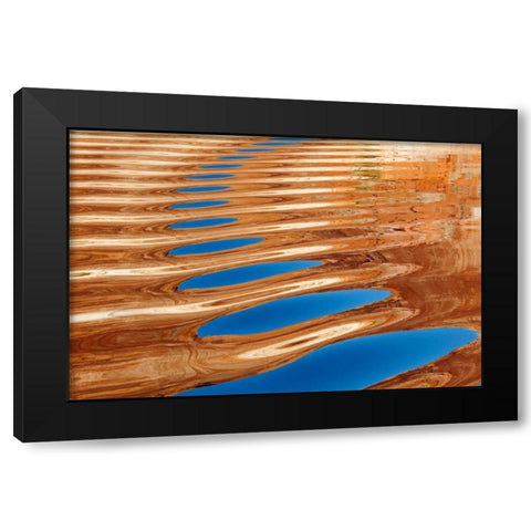 Lake Powell III Black Modern Wood Framed Art Print by Mahan, Kathy