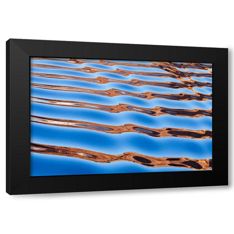 Lake Powell IV Black Modern Wood Framed Art Print with Double Matting by Mahan, Kathy