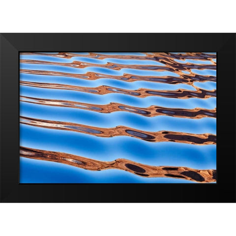 Lake Powell IV Black Modern Wood Framed Art Print by Mahan, Kathy