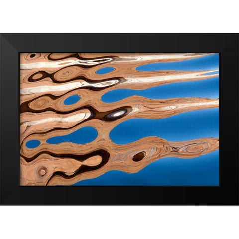 Lake Powell V Black Modern Wood Framed Art Print by Mahan, Kathy