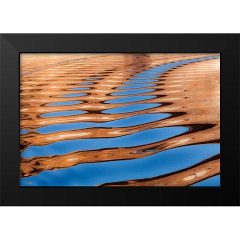 Lake Powell VI Black Modern Wood Framed Art Print by Mahan, Kathy