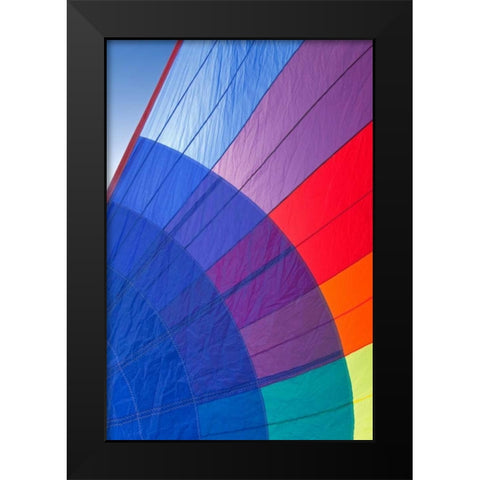 Spinnaker Black Modern Wood Framed Art Print by Mahan, Kathy
