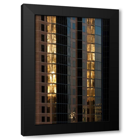 San Diego Windows I Black Modern Wood Framed Art Print by Mahan, Kathy