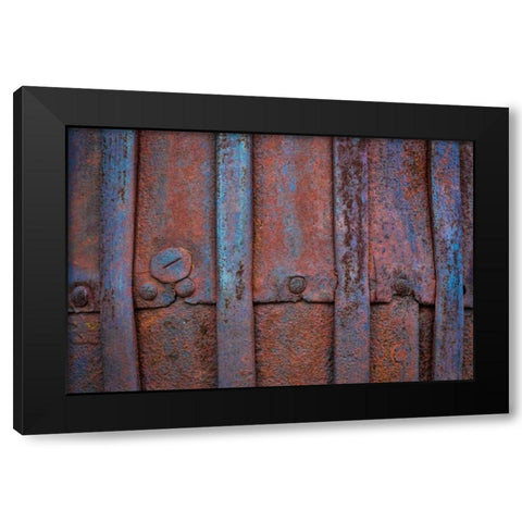 Mining Equipment II Black Modern Wood Framed Art Print by Mahan, Kathy