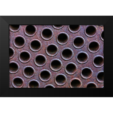 Mining Equipment III Black Modern Wood Framed Art Print by Mahan, Kathy