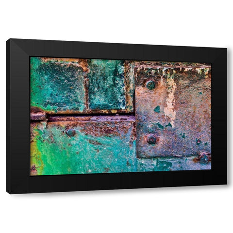 Old Truck I Black Modern Wood Framed Art Print by Mahan, Kathy