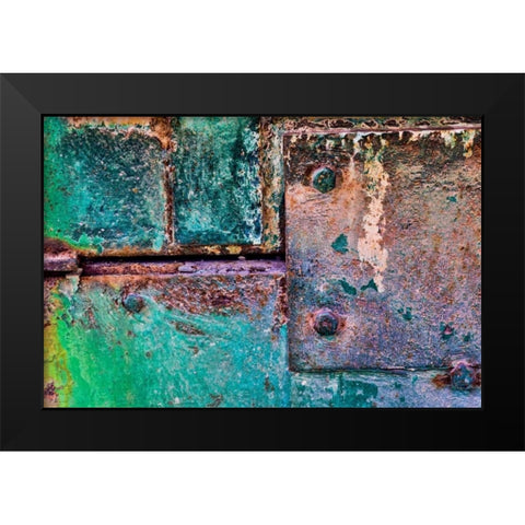 Old Truck I Black Modern Wood Framed Art Print by Mahan, Kathy
