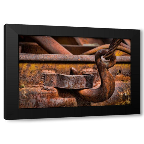 Old Tow Truck I Black Modern Wood Framed Art Print with Double Matting by Mahan, Kathy