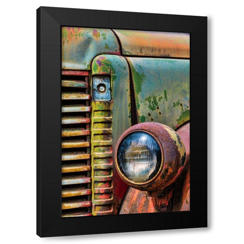 Truck Detail I Black Modern Wood Framed Art Print by Mahan, Kathy