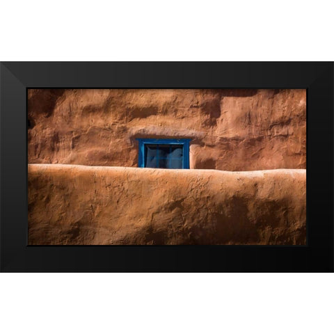Window and Wall Black Modern Wood Framed Art Print by Mahan, Kathy