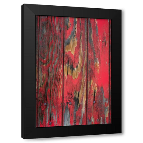 Old Paint I Black Modern Wood Framed Art Print with Double Matting by Mahan, Kathy