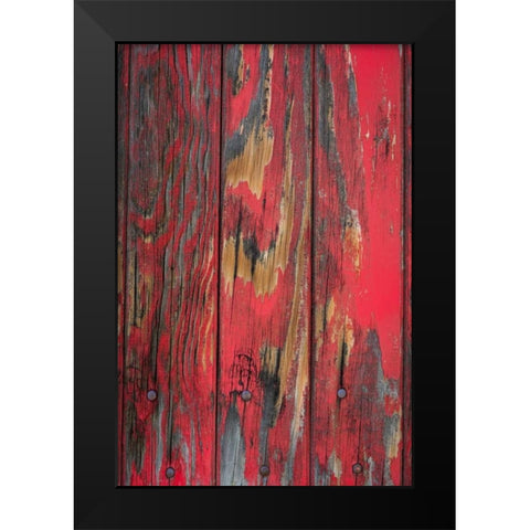 Old Paint I Black Modern Wood Framed Art Print by Mahan, Kathy