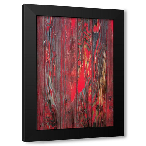 Old Paint II Black Modern Wood Framed Art Print by Mahan, Kathy