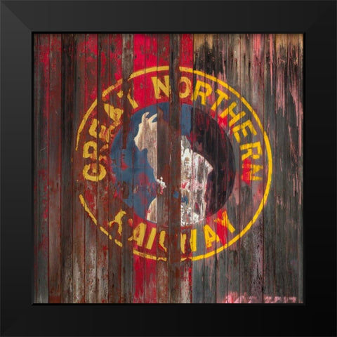Great Northern Black Modern Wood Framed Art Print by Mahan, Kathy