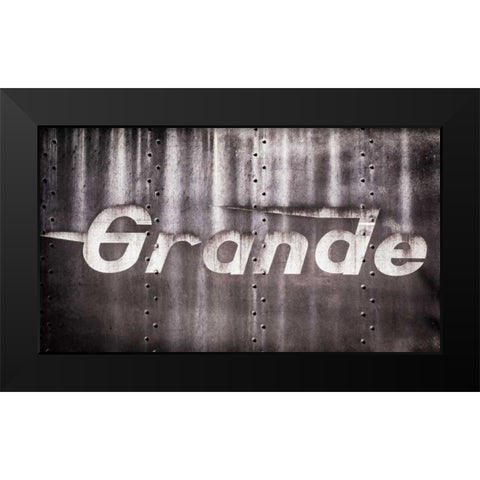 Grande Black Modern Wood Framed Art Print by Mahan, Kathy