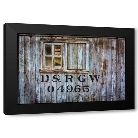 Bunk Car I Black Modern Wood Framed Art Print with Double Matting by Mahan, Kathy