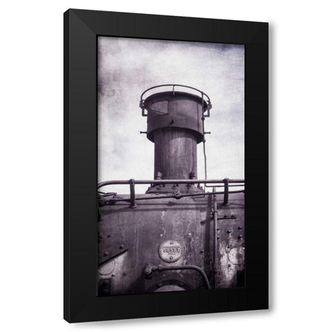 Scenic Railroad I Black Modern Wood Framed Art Print with Double Matting by Mahan, Kathy