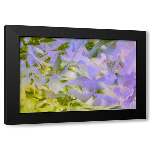 Metal Patterns II Black Modern Wood Framed Art Print with Double Matting by Mahan, Kathy