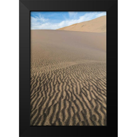Kelso Dunes I Black Modern Wood Framed Art Print by Mahan, Kathy