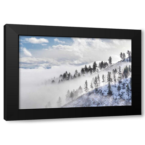 Daggett Pass I Black Modern Wood Framed Art Print by Mahan, Kathy