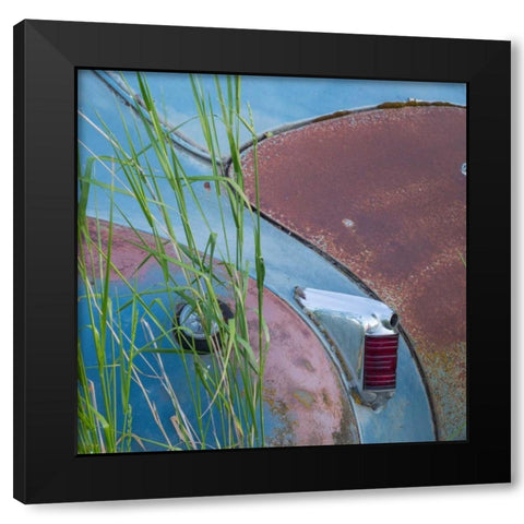 1947 Chyrsler I Black Modern Wood Framed Art Print with Double Matting by Mahan, Kathy