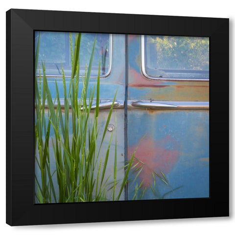 1947 Chysler III Black Modern Wood Framed Art Print with Double Matting by Mahan, Kathy