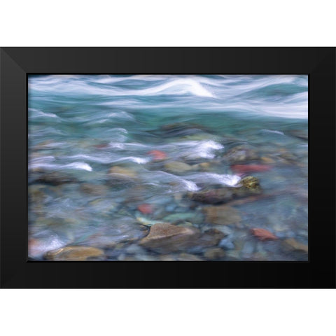 NF Skokomish River I Black Modern Wood Framed Art Print by Mahan, Kathy