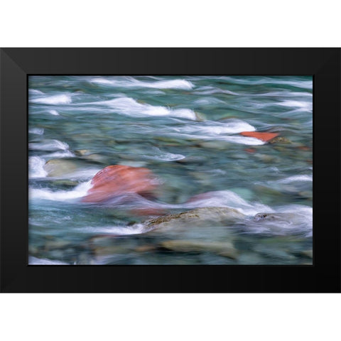 NF Skokomish River II Black Modern Wood Framed Art Print by Mahan, Kathy