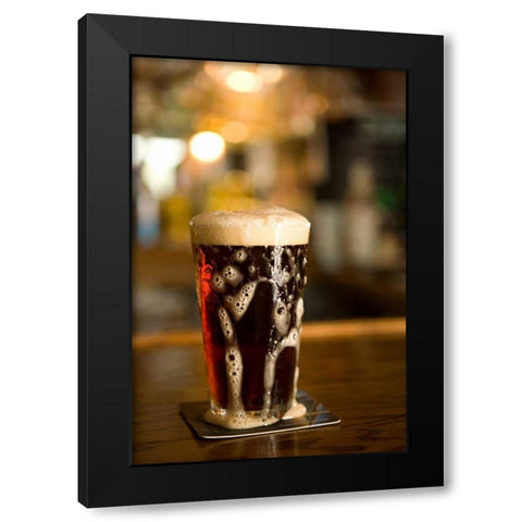 Happy Hour II Black Modern Wood Framed Art Print by Millet, Karyn