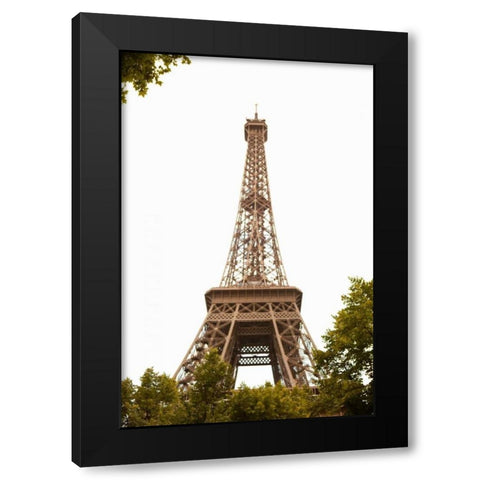 Eiffel Tower I Black Modern Wood Framed Art Print by Millet, Karyn
