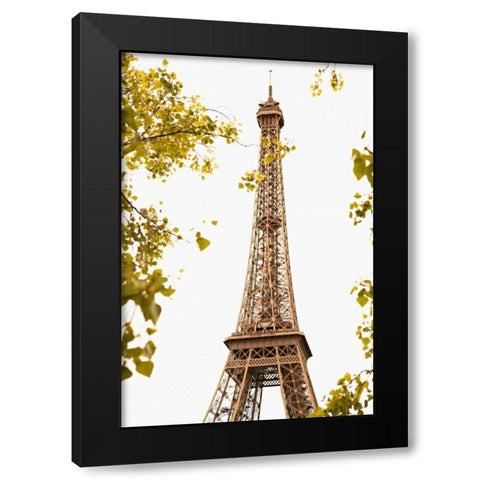 Eiffel Tower II Black Modern Wood Framed Art Print by Millet, Karyn