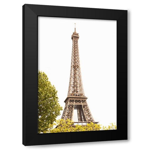 Eiffel Tower III Black Modern Wood Framed Art Print by Millet, Karyn