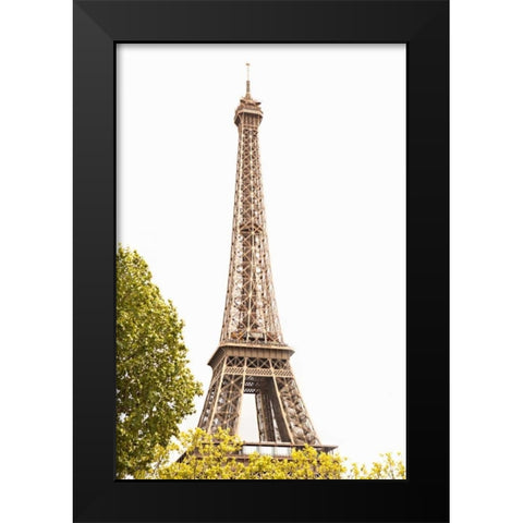 Eiffel Tower III Black Modern Wood Framed Art Print by Millet, Karyn