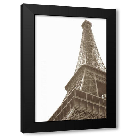 Eiffel Tower IV Black Modern Wood Framed Art Print with Double Matting by Millet, Karyn