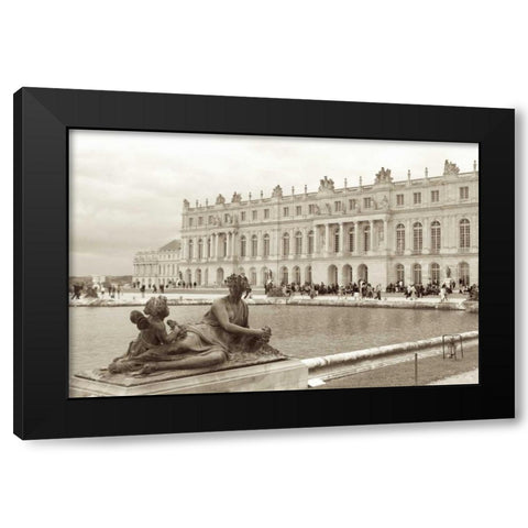 Views of France I Black Modern Wood Framed Art Print by Millet, Karyn